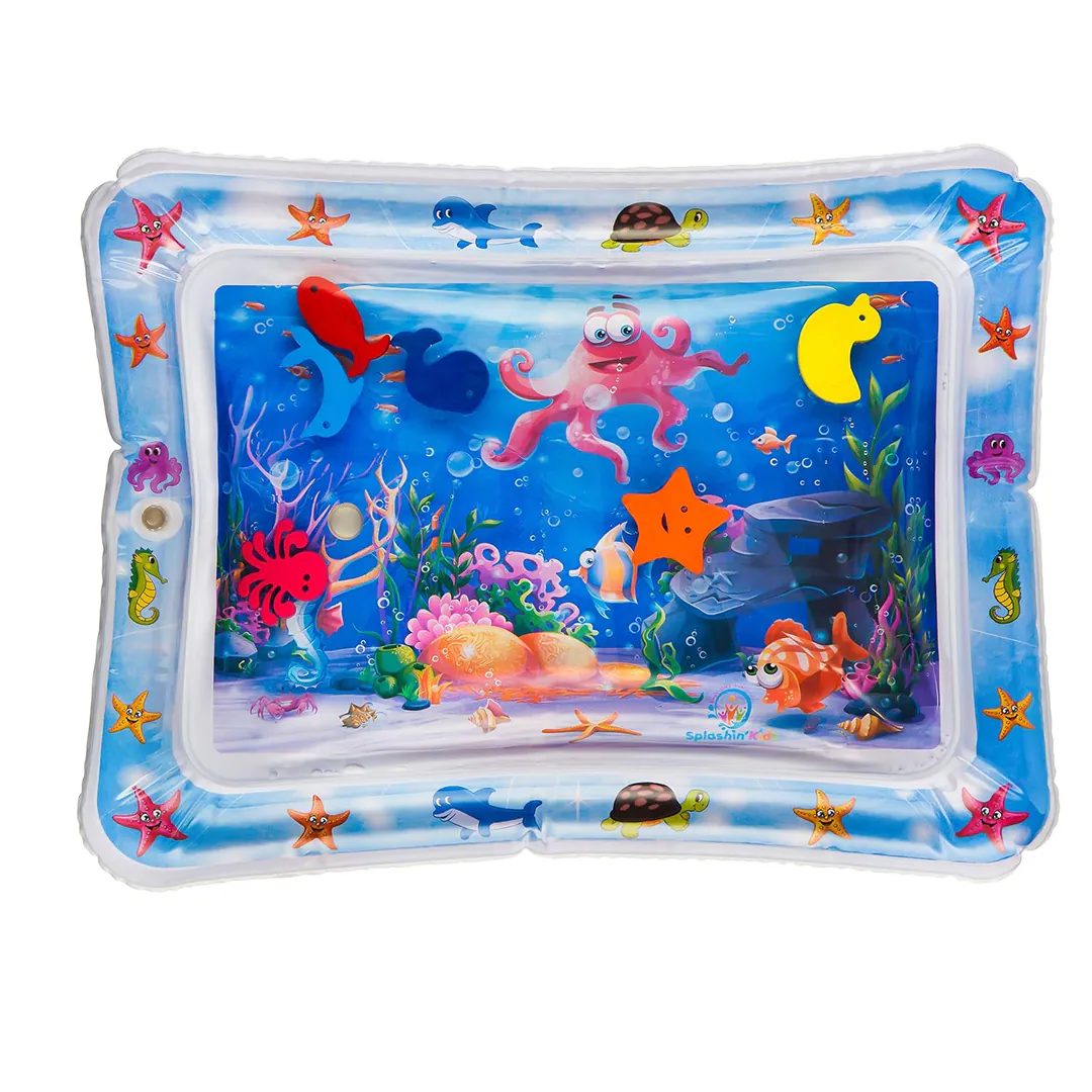 COLCHONETA TAPETE DE AGUA INFLABLE BEBÉS: ¡Diversión acuática para el desarrollo de tu bebé! - COLCHONETA TAP.DE AGUA INFLABLE BEBÉS cu