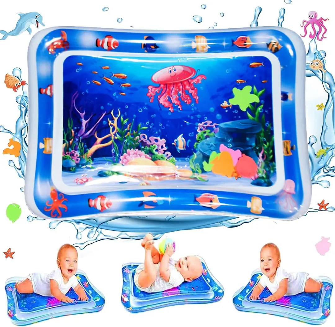 COLCHONETA TAPETE DE AGUA INFLABLE BEBÉS: ¡Diversión acuática para el desarrollo de tu bebé! - COLCHONETA TAP.DE AGUA INFLABLE BEBÉS cu