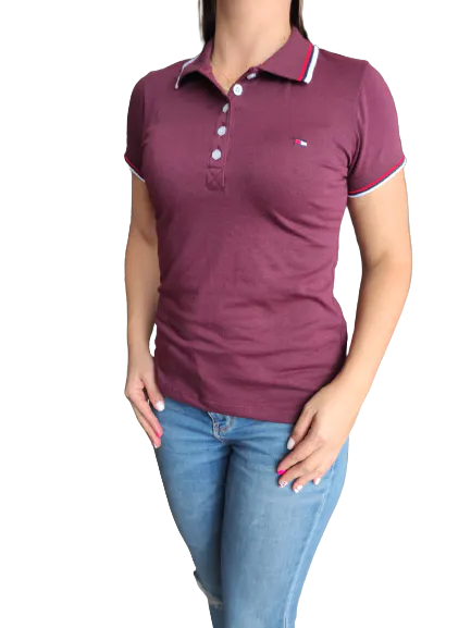 Mle5 Rojo: La Camiseta Polo Femenina que Redefine tu Estilo - Mle5 Rojo