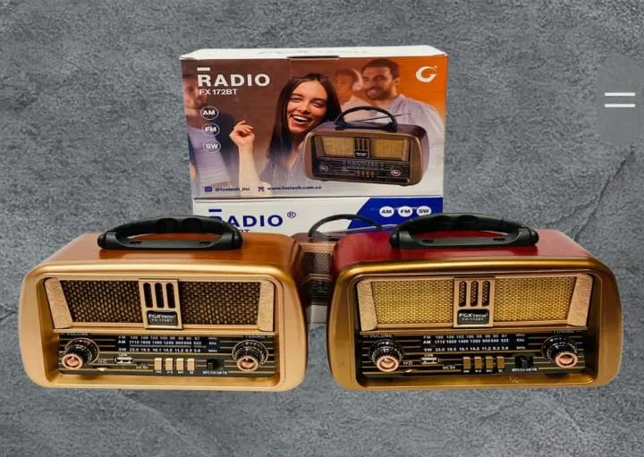 Radio Fox Tech FX- 172 BT: ¡Vuelve al pasado con estilo! - Radio Fox Tech FX- 172 BT