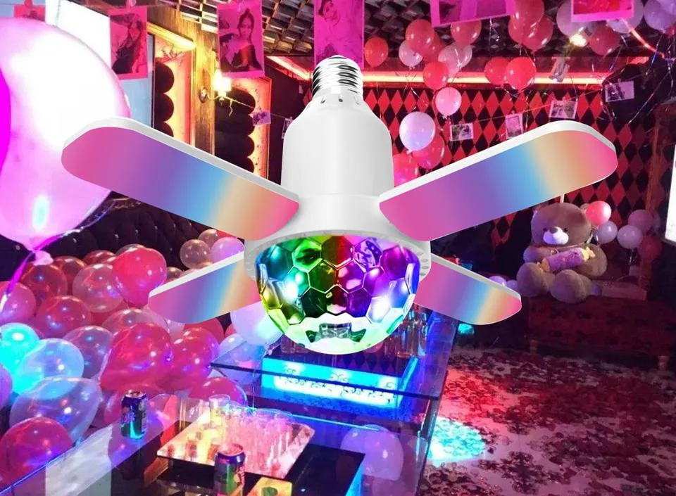 BOMBILLA LED DE COLORES CON SONIDO LUMIS