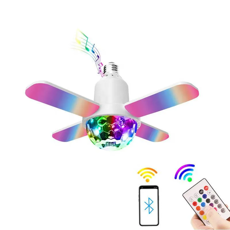 BOMBILLA LED DE COLORES CON SONIDO LUMIS