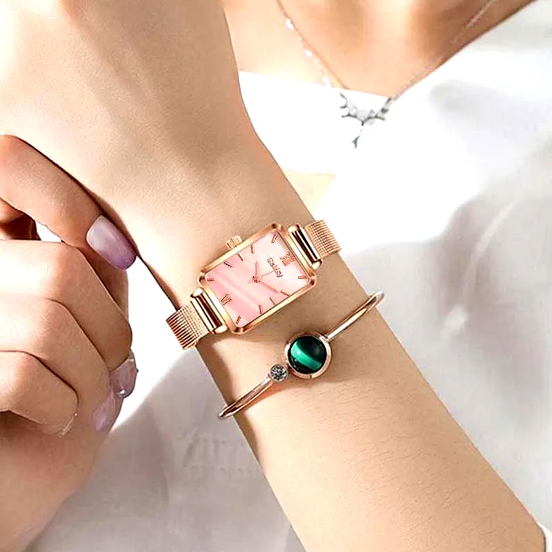 Esmaralda™ Reloj de Lujo y Brazalete: Elegancia Incomparable - Esmaralda™ Reloj Lujoso y brazalete