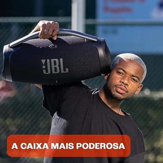 JBL Boombox 3: ¡Sonido potente, experiencia inmersiva! - Combo RE-018