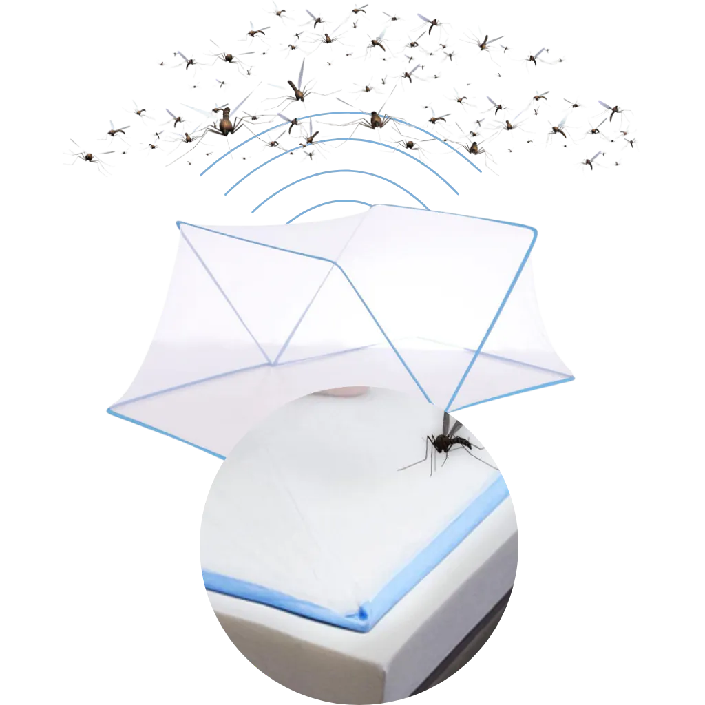 MOSQUITERO TOLDILLO TIPO IGLU SOLO ROSAD