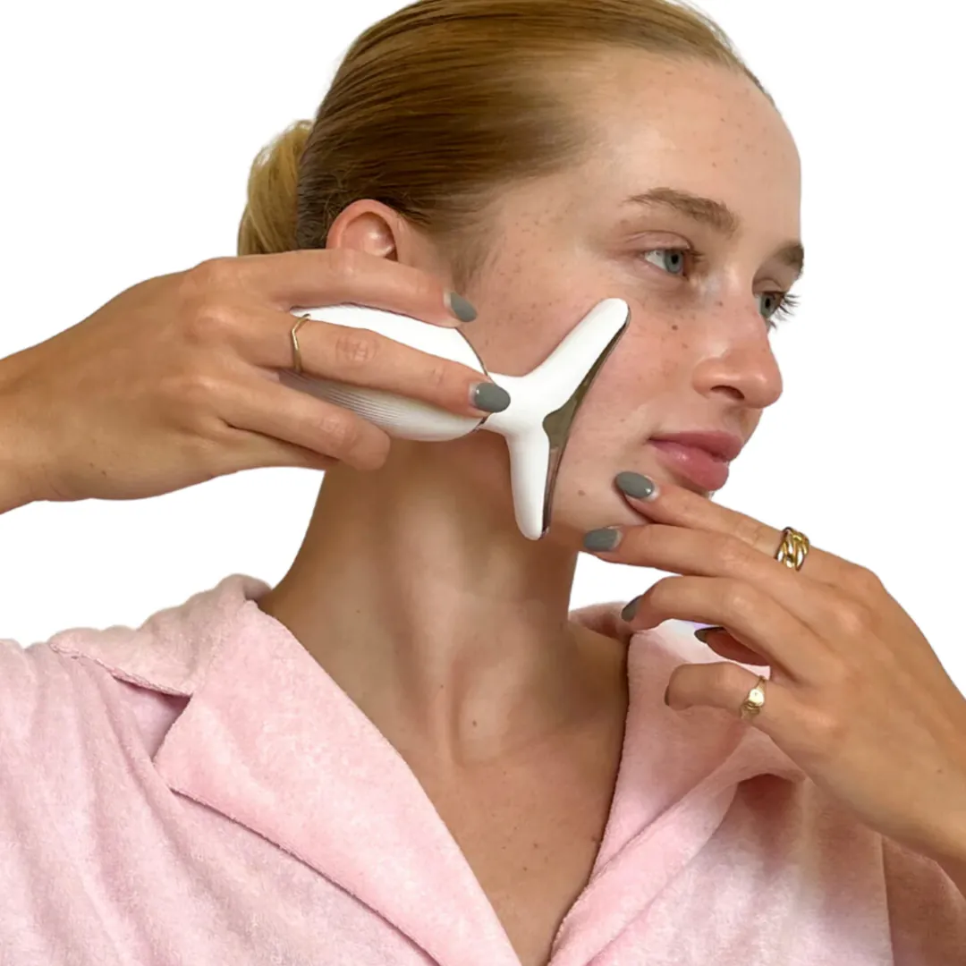 MASAJEADOR FACIAL: ¡Dile Adiós a las Arrugas y la Papada! - MASAJEADOR FACIAL