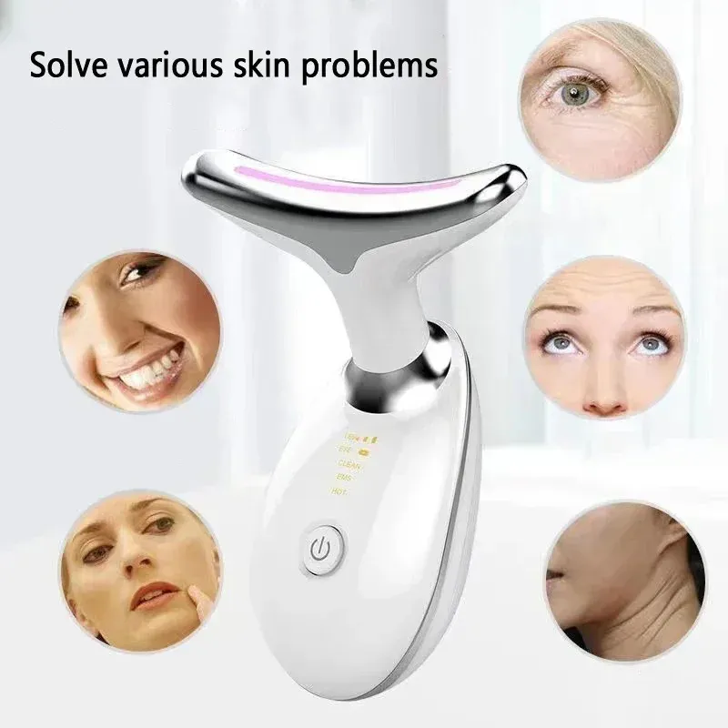 MASAJEADOR FACIAL: ¡Dile Adiós a las Arrugas y la Papada! - MASAJEADOR FACIAL