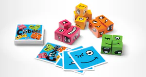 Juego de Cubos de Emojis: ¡Diversión y Aprendizaje para toda la Familia! - Juego pequeño cubos cambio de emociones