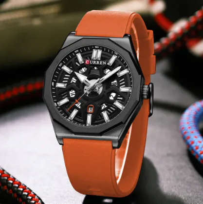Reloj Curren 8437: Estilo Deportivo para Hombres