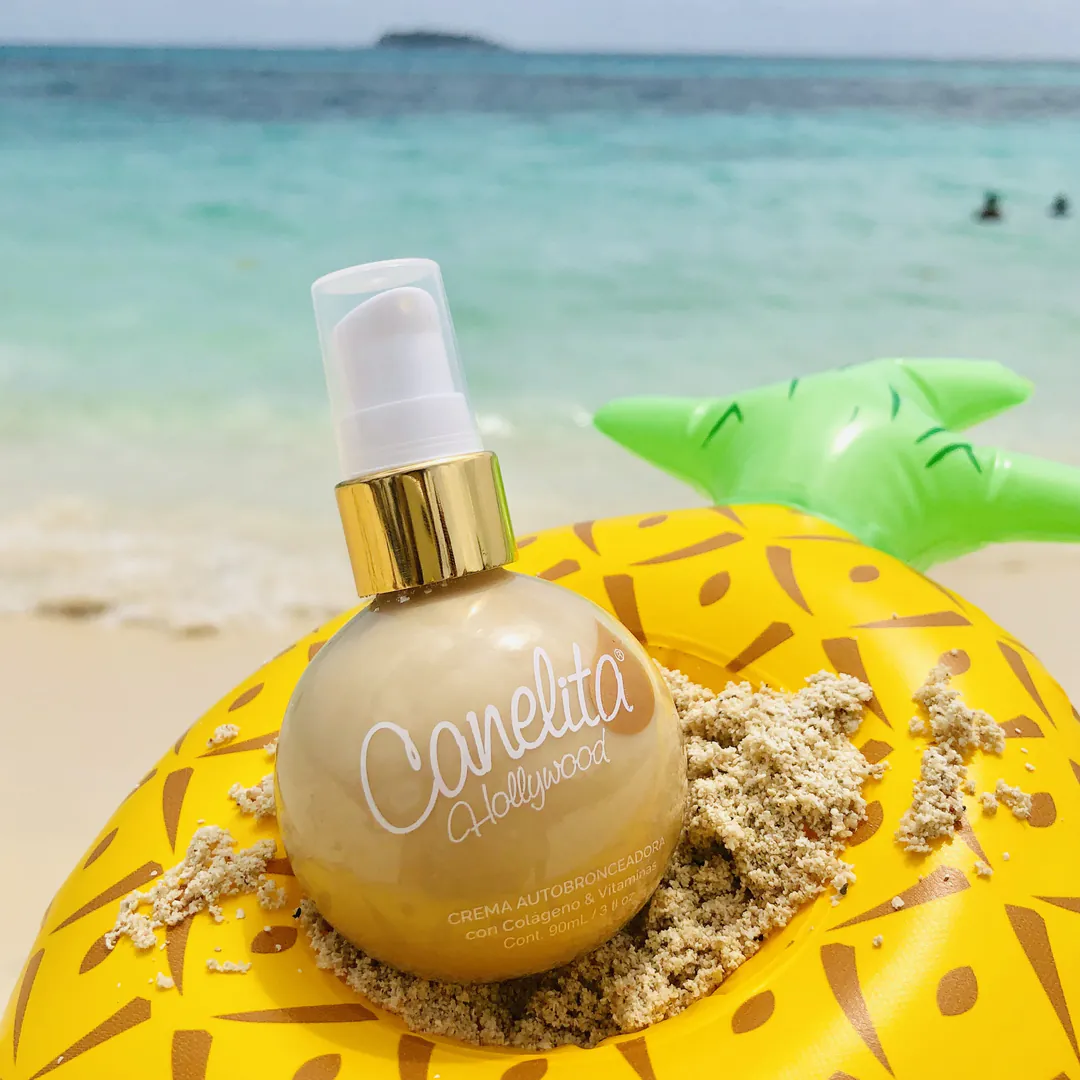 Canelita Hollywood: El Secreto de un Bronceado Perfecto sin Sol - Autobronceador Canelita