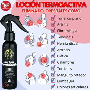 Loción Termoactiva: Alivio Instantáneo para Dolores Musculares y Articulares - Loción Termoactiva Combo*2