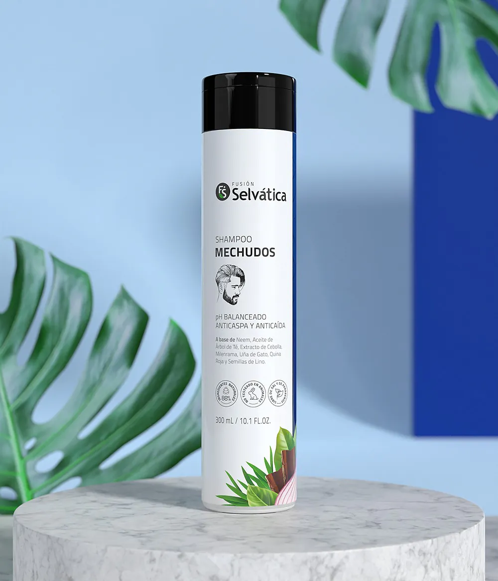 Shampoo Capilar Mechudos Para Hombres: El Secreto Para Una Barba y Cabello Impresionantes - Shampoo Capilar Mechudos For Men