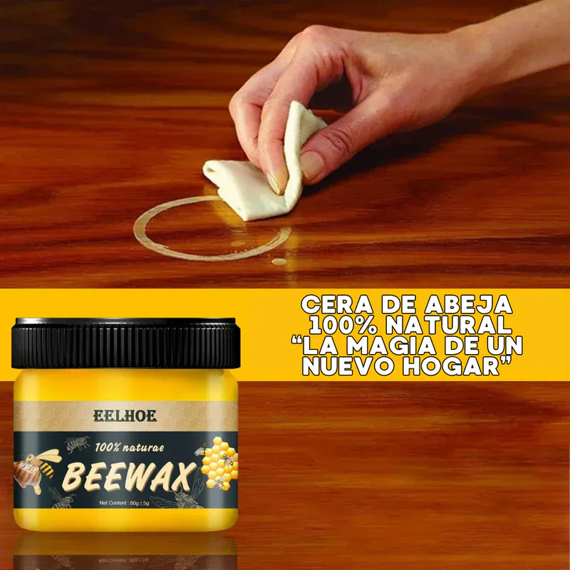 Cera de Abejas para Muebles: Restaura y Protege tu Madera - Cera de abejas para muebles