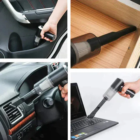 MINI ASPIRADORA RECARGABLE PARA AUTOS: Limpieza profunda sin esfuerzo - MINI ASPIRADORA RECARGABLE PARA AUTOS