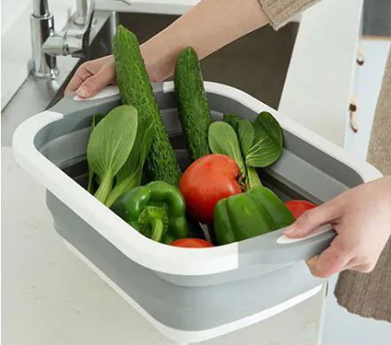 TABLA PARA PICAR PLEGABLE 3 EN 1: ¡El utensilio de cocina multifuncional que necesitas! - TABLA PARA PICAR PLEGABLE 3 EN 1