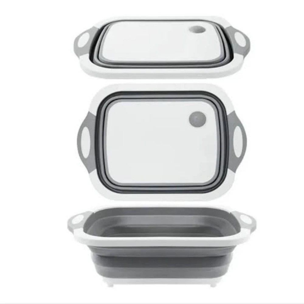 TABLA PARA PICAR PLEGABLE 3 EN 1: ¡El utensilio de cocina multifuncional que necesitas! - TABLA PARA PICAR PLEGABLE 3 EN 1