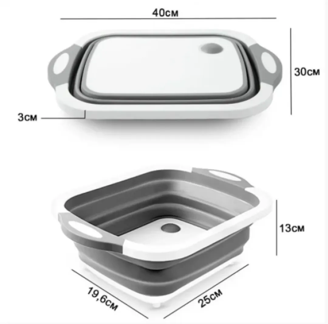 TABLA PARA PICAR PLEGABLE 3 EN 1: ¡El utensilio de cocina multifuncional que necesitas! - TABLA PARA PICAR PLEGABLE 3 EN 1