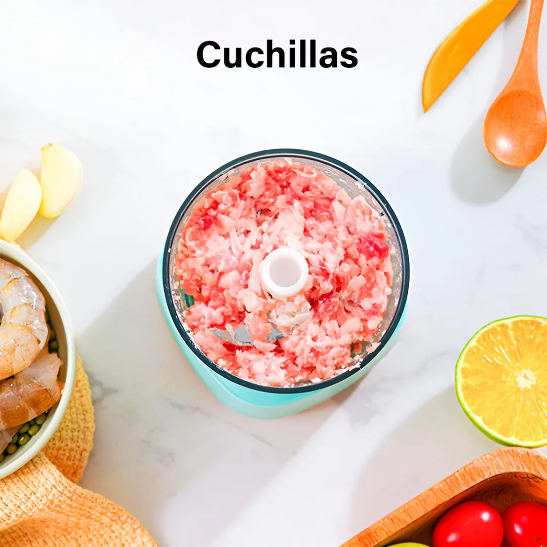 PROCESADOR DE ALIMENTO 2 EN 1 PREMIUM: ¡Cocina más rápido y fácil! - PROCESADOR DE ALIMENTO 2 EN 1 PREMIUM