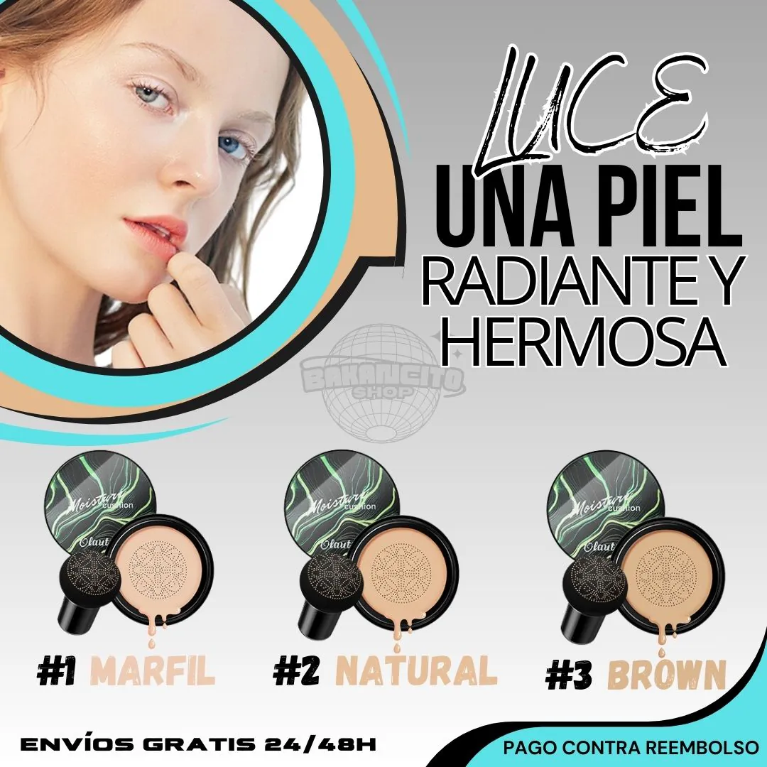 BASE MOISTURE CUSHION: La Base Perfecta para una Piel Radiante - BASE MOISTURE CUSHION