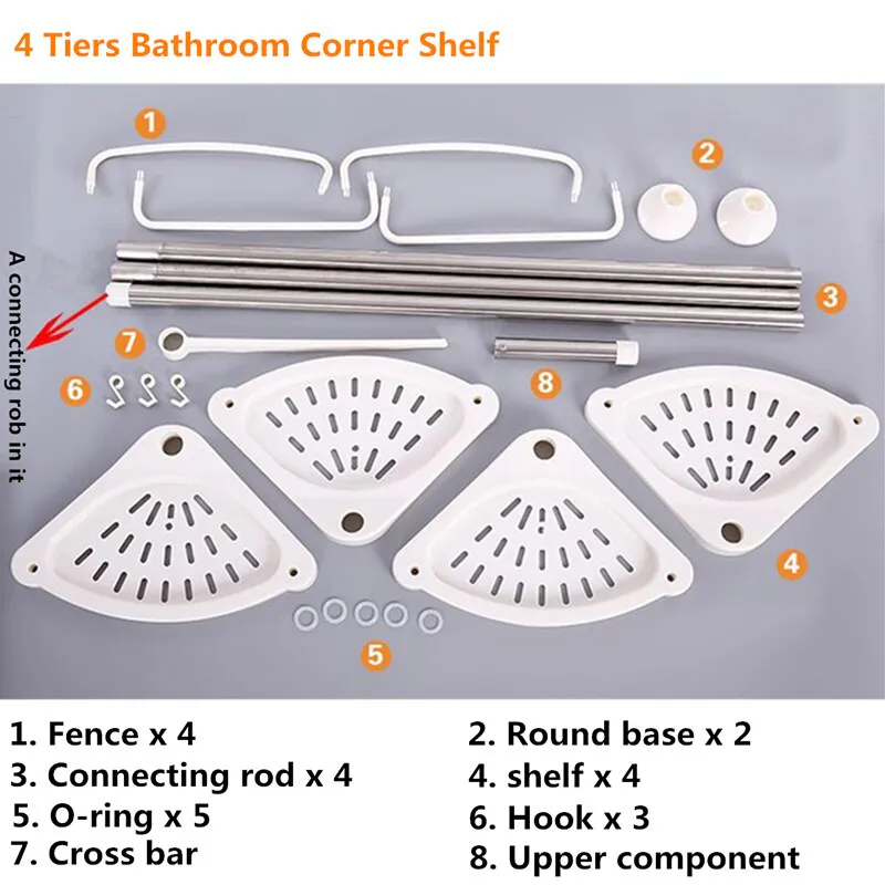 Organizador de Baño Esquinero: La Solución Perfecta para un Baño Ordenado - Organizador De Baño Esquinero Organizado
