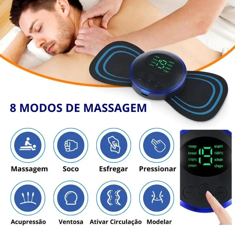 MINI MASAJEADOR MARIPOSA DS118: Alivio instantáneo para el dolor y el estrés - MINI MASAJEADOR MARIPOSA DS118