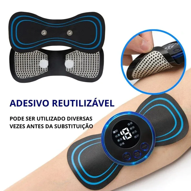 MINI MASAJEADOR MARIPOSA DS118: Alivio instantáneo para el dolor y el estrés - MINI MASAJEADOR MARIPOSA DS118