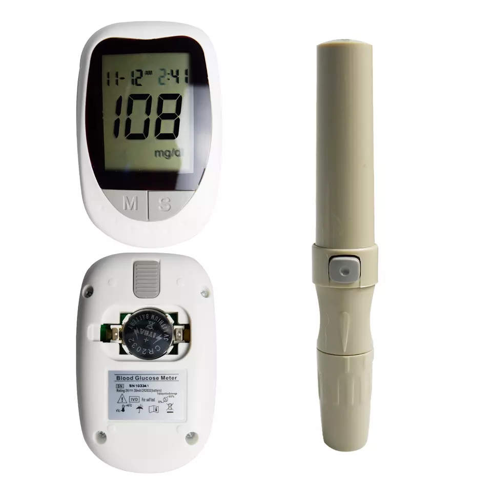 Kit Glucómetro Tiras De Prueba y Agujas: Controla tu Diabetes con Precisión - Kit Glucómetro Tiras De Prueba y agujas