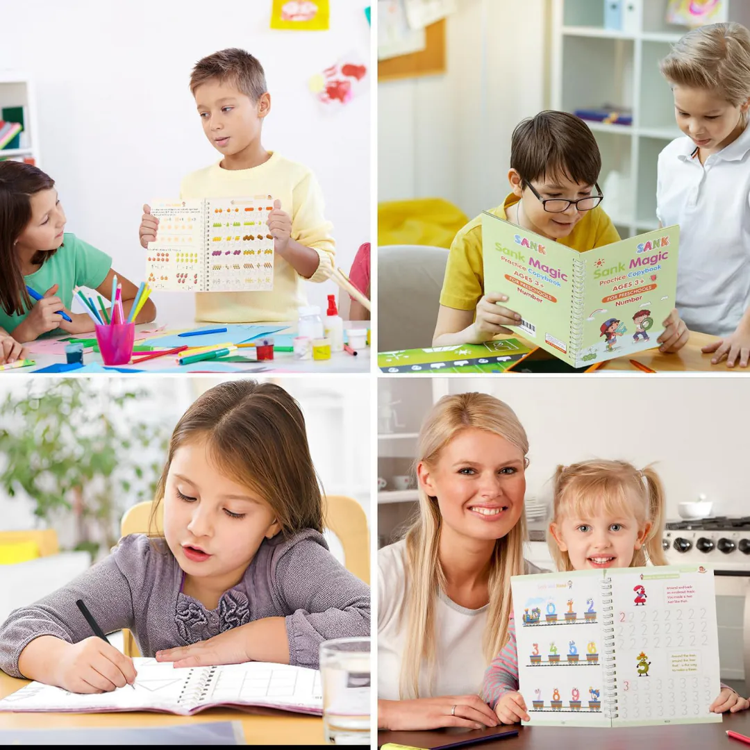 SET DE CALIGRAFÍA MONTESSORI: Despierta la Creatividad y el Aprendizaje en tus Hijos - SET DE CALIGRAFIA MONTESSORI