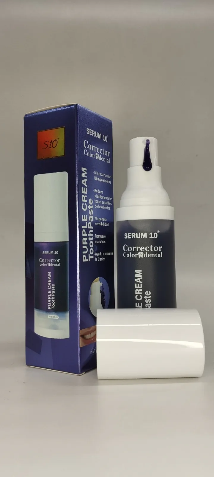 CREMA DENTAL MORADA BLANQUEADORA: ¡Sonríe con Confianza!
