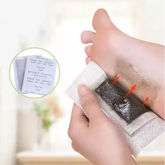 Parches Desintoxicantes KINOKI: Mejora tu Bienestar Naturalmente - 10 Parches Detox Kinoki Para Pies