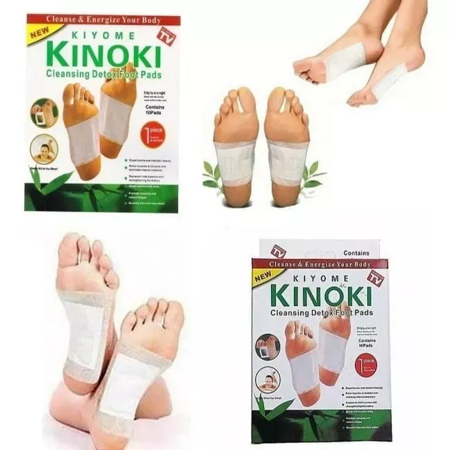 Parches Desintoxicantes KINOKI: Mejora tu Bienestar Naturalmente - 10 Parches Detox Kinoki Para Pies