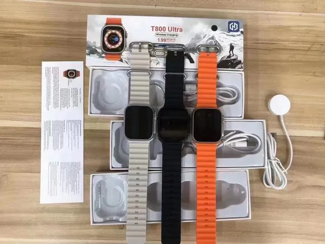 Smartwatch T800 Ultra: Tu compañero perfecto para una vida conectada y saludable - Smart watch t800 Ultra 2 Doble correa