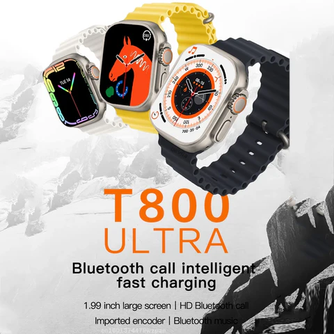 Smartwatch T800 Ultra: Tu compañero perfecto para una vida conectada y saludable