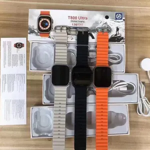 Smartwatch T800 Ultra: Tu compañero perfecto para una vida conectada y saludable - Smart watch t800 Ultra 2 Doble correa