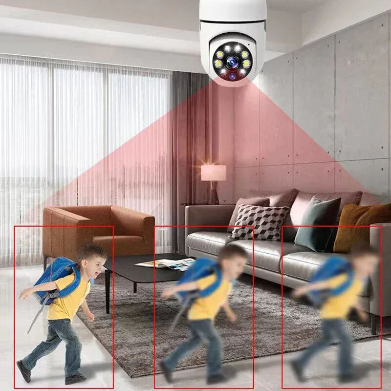 Cámara de Seguridad IP Wifi Bombillo 360: ¡La Protección Perfecta para tu Hogar! - Cámara De Seguridad IP Wifi Bombillo 360