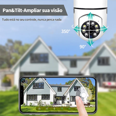 Cámara de Seguridad IP Wifi Bombillo 360: ¡La Protección Perfecta para tu Hogar!
