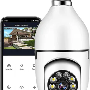 Cámara de Seguridad IP Wifi Bombillo 360: ¡La Protección Perfecta para tu Hogar! - Cámara De Seguridad IP Wifi Bombillo 360