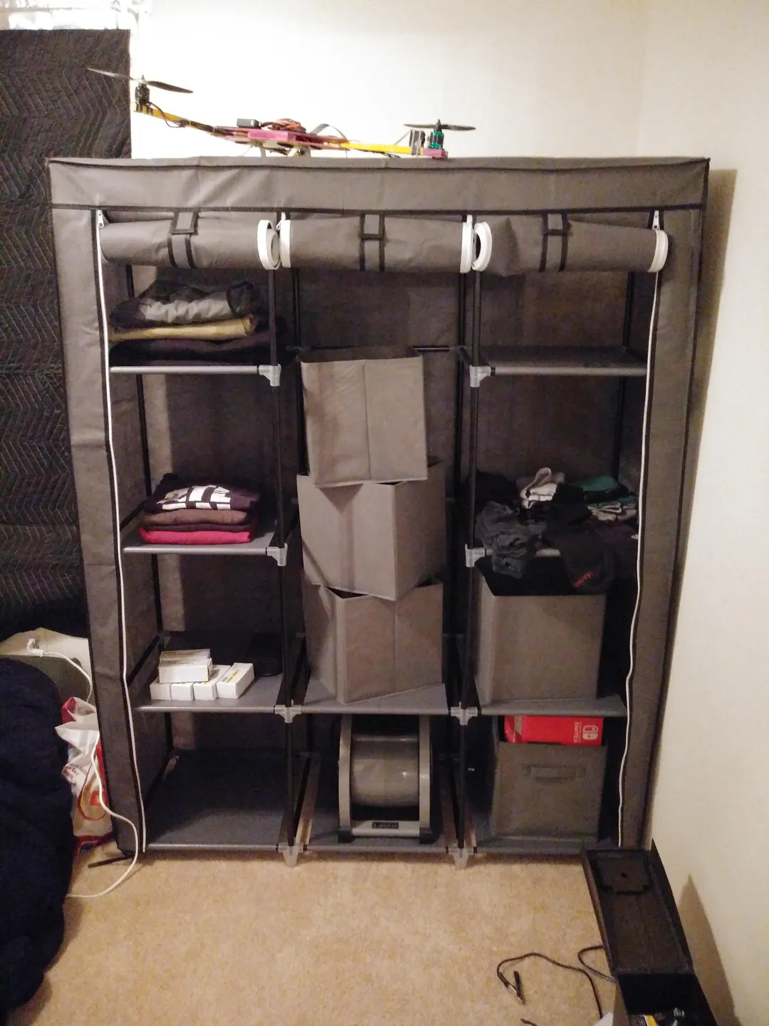 Closet Armario Extra Doble Desarmable: ¡Organiza tu espacio con estilo! - Closet Armario Extra Doble Desarmable