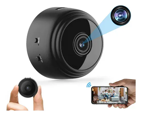 Mini Cámara Wifi Espía HD Imán Soporte C: Seguridad Discreta y Total - Mini Cámara Wifi Espía Hd Imán Soporte C