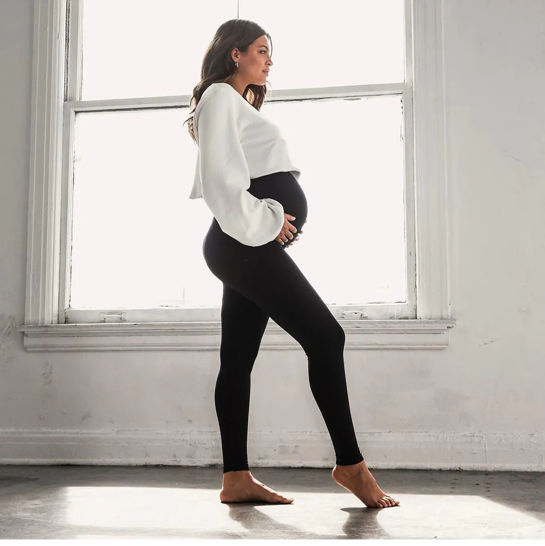 Leggins Materno: Comodidad y Estilo Durante el Embarazo - Leggins Materno
