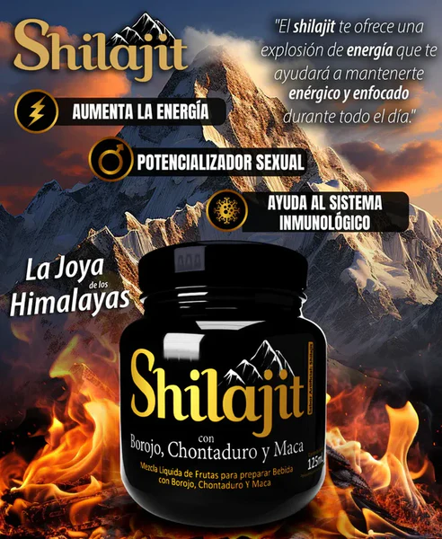 Shilajit x 125 jalea: Una experiencia única