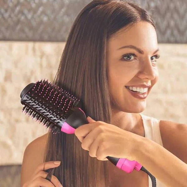 Cepillo Secador de Aire Voluminizador ProRiz: ¡El Secreto para un Cabello Increíble! - Cepillo Secador  De Aire Voluminizador