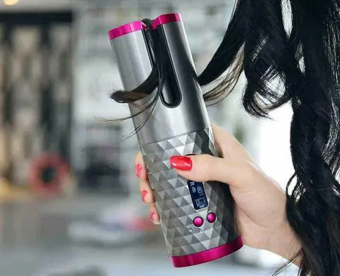 Rizador De Pelo Portátil Auto Rotativo: ¡Crea Ondas Perfectas en Segundos! - Rizador De Pelo Portátil Auto Rotativo