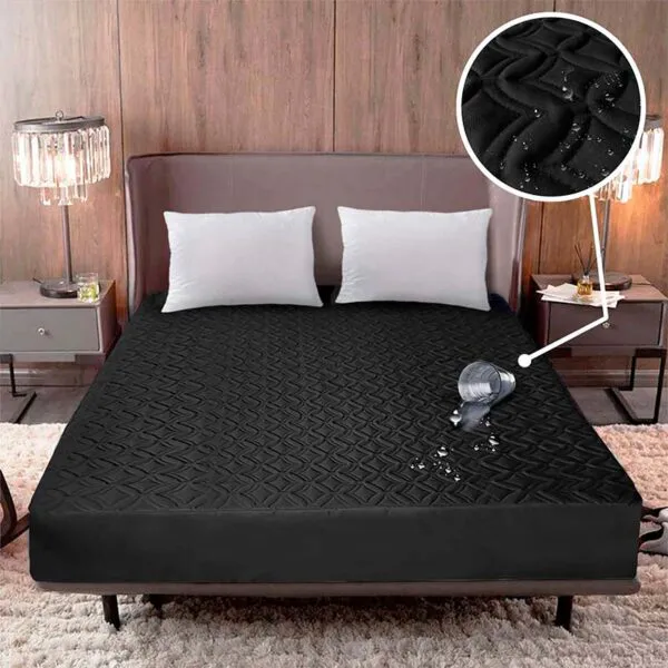 Protector de Colchón Impermeable Acolchado: Confort y Estilo para tu Cama - Protector Colchón Impermeable Acolchado