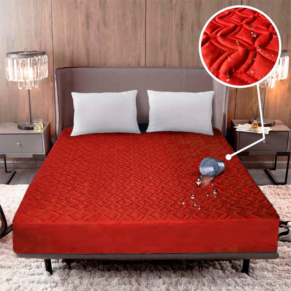 Protector de Colchón Impermeable Acolchado: Confort y Estilo para tu Cama - Protector Colchón Impermeable Acolchado