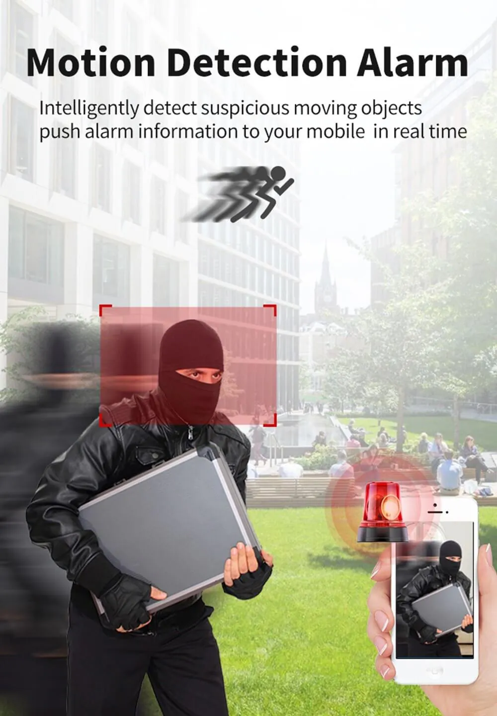 Cámara de Seguridad 3 Antenas: Protección Total para tu Hogar - Camara seguridad 3 antenas
