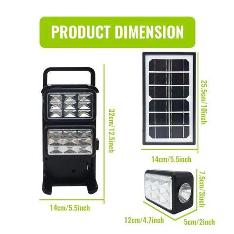 Kit Solar GDLite 10 RADIO Batería 3 Bomb: Ilumina tu vida con energía solar