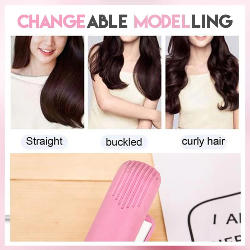 Plancha Mini Viajera Para Cabello De Cer: ¡Tu Estilista Portátil! - Plancha Mini Viajera Para Cabello De Cer