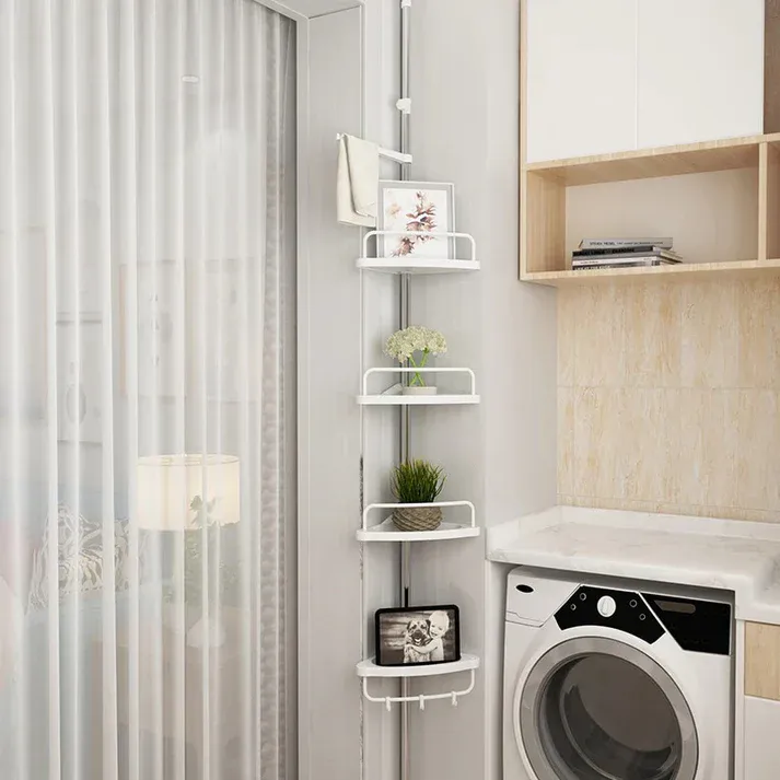 Esquinero Organizador De  Baño: Maximiza el Espacio en Tu Ducha - Esquinero Organizador De  Baño
