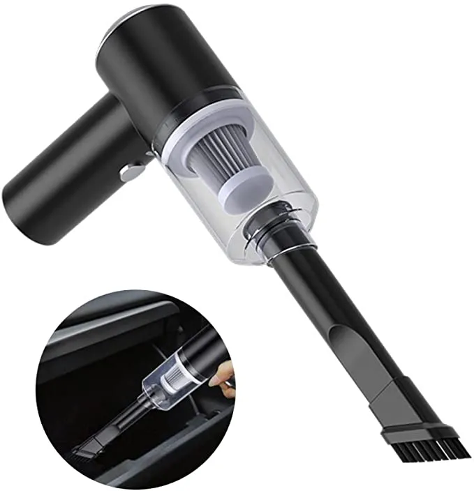 Aspiradora Portátil 2 en 1 Recargable PC: ¡La Limpieza Perfecta para tu Auto y Hogar! - Aspiradora Portatil 2 en 1 Recargable PC